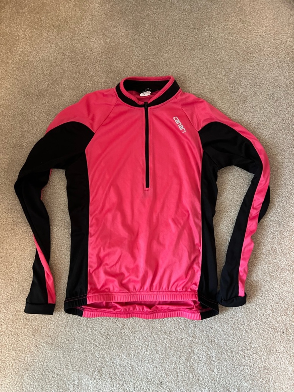 Canari Cycling Long Sleeve Quarter Zip Pullover